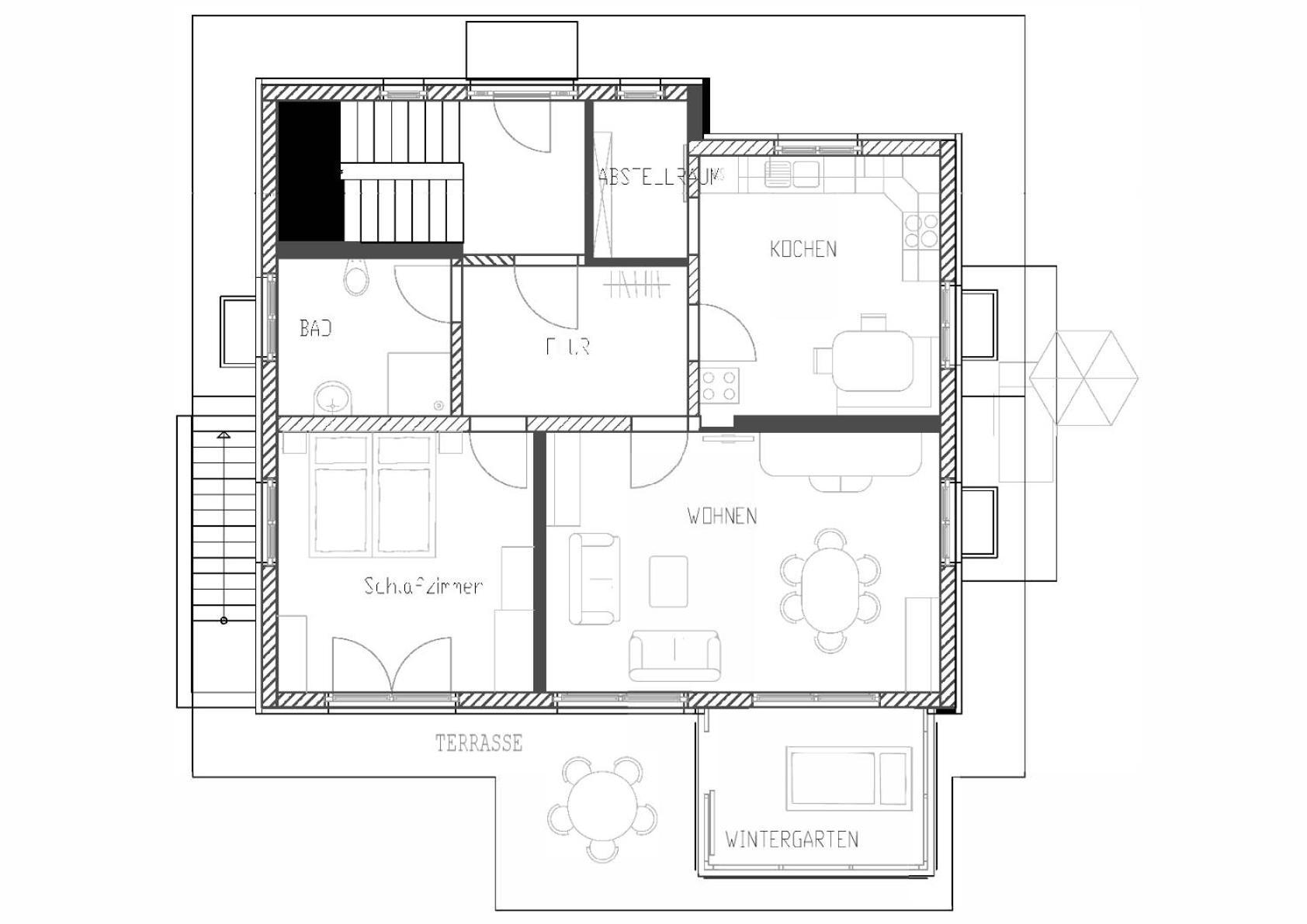 Klettgauperle - Familien- Und Behindertengerechte Ferienwohnung Griessen 外观 照片